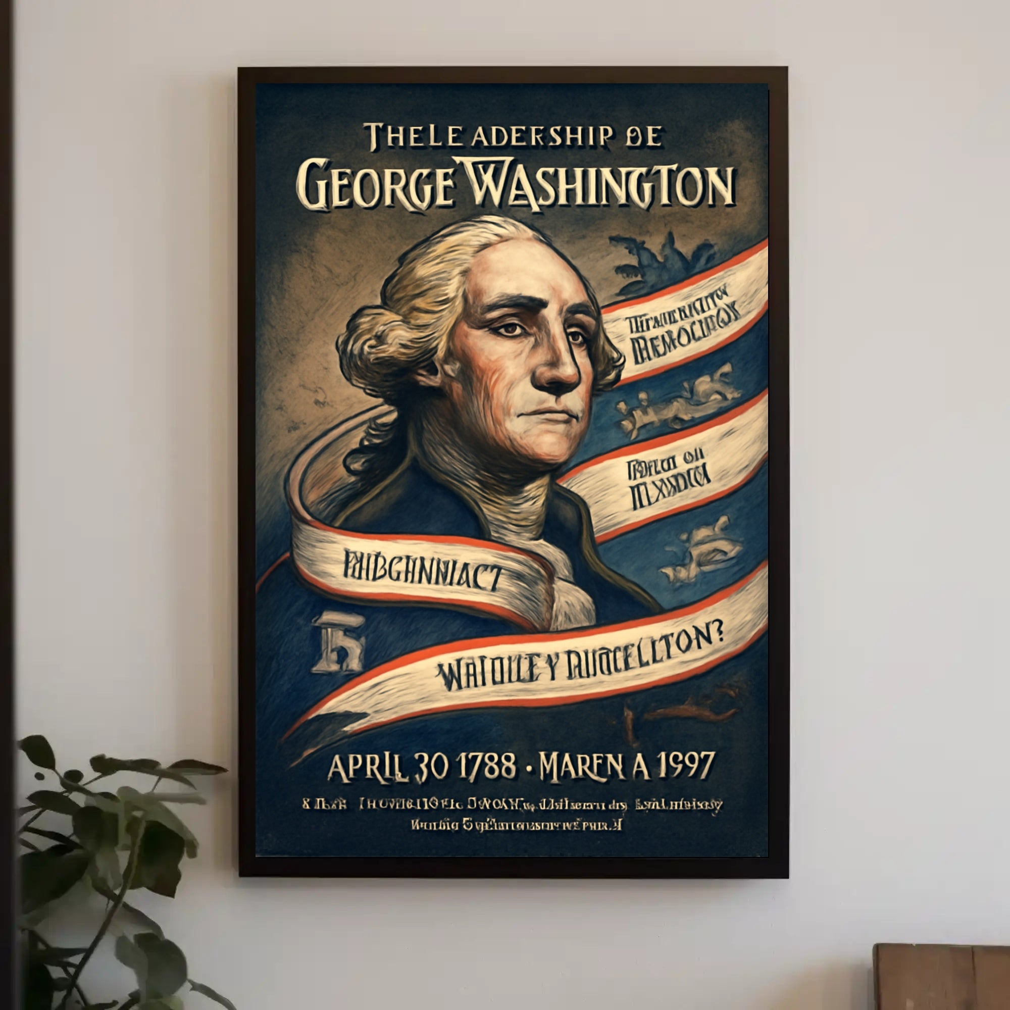 George Washington Leadership Poster