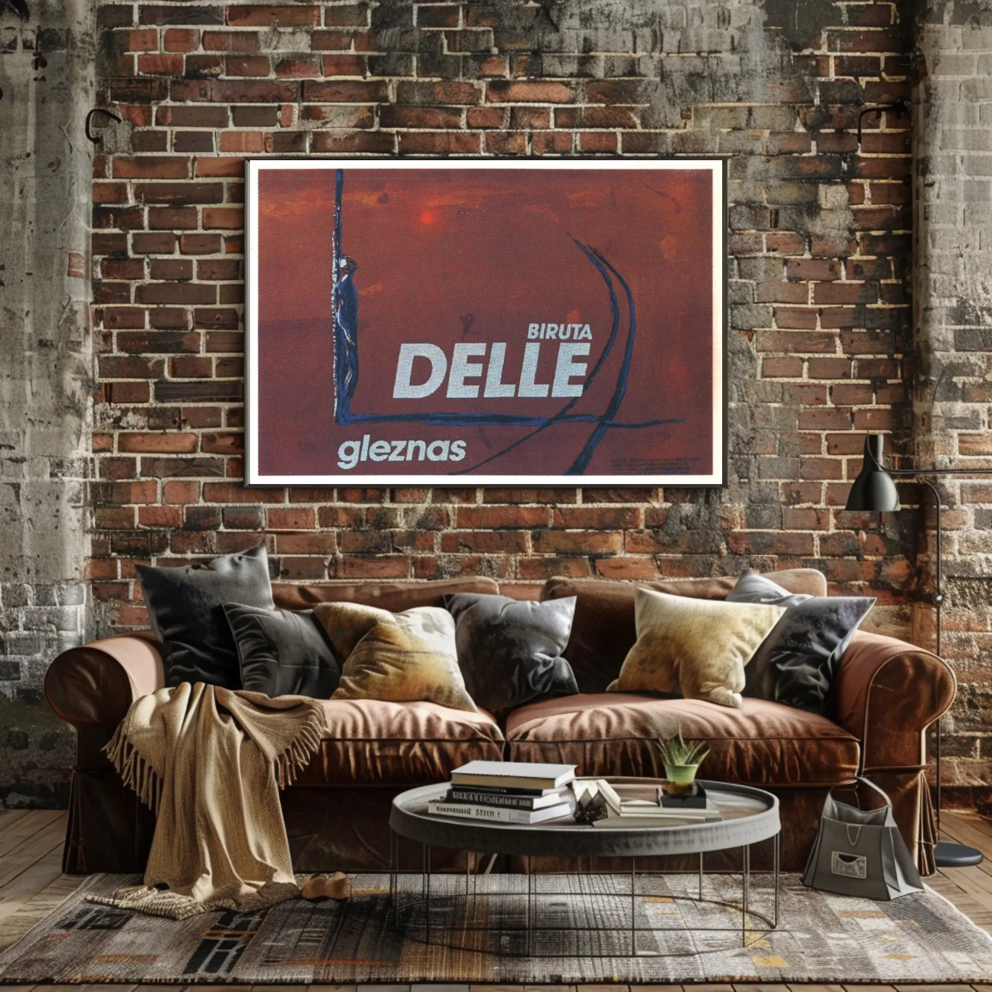 Biruta Delle Art Exhibition Poster