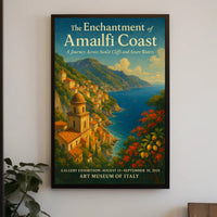 The Enchantment of Amalfi Coast Scenic Poster
