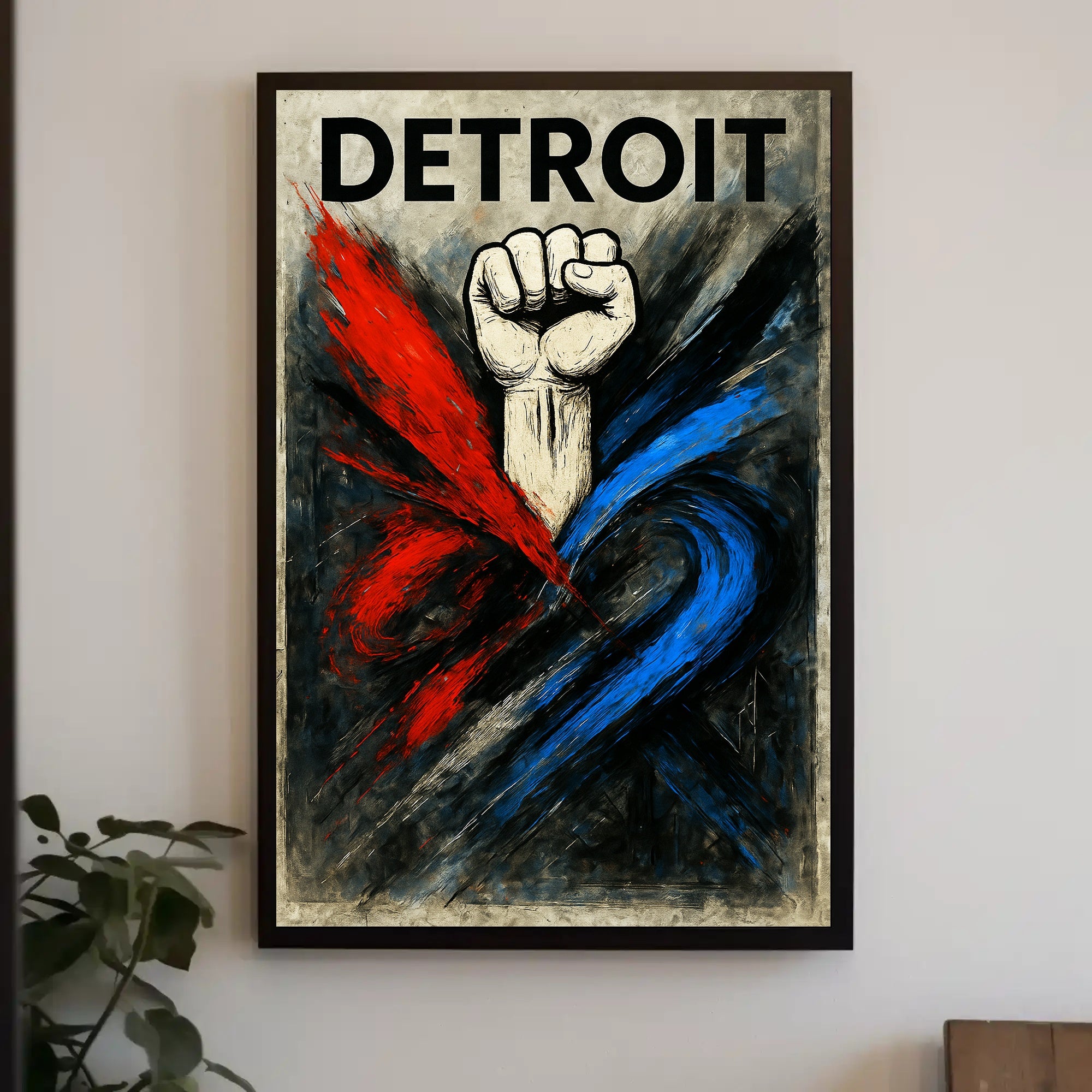 Detroit - Power and Unity Poster PosterGoat