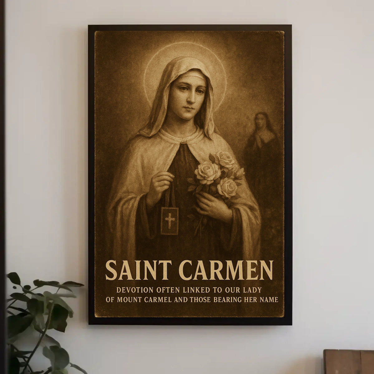 Saint Carmen Devotion Poster