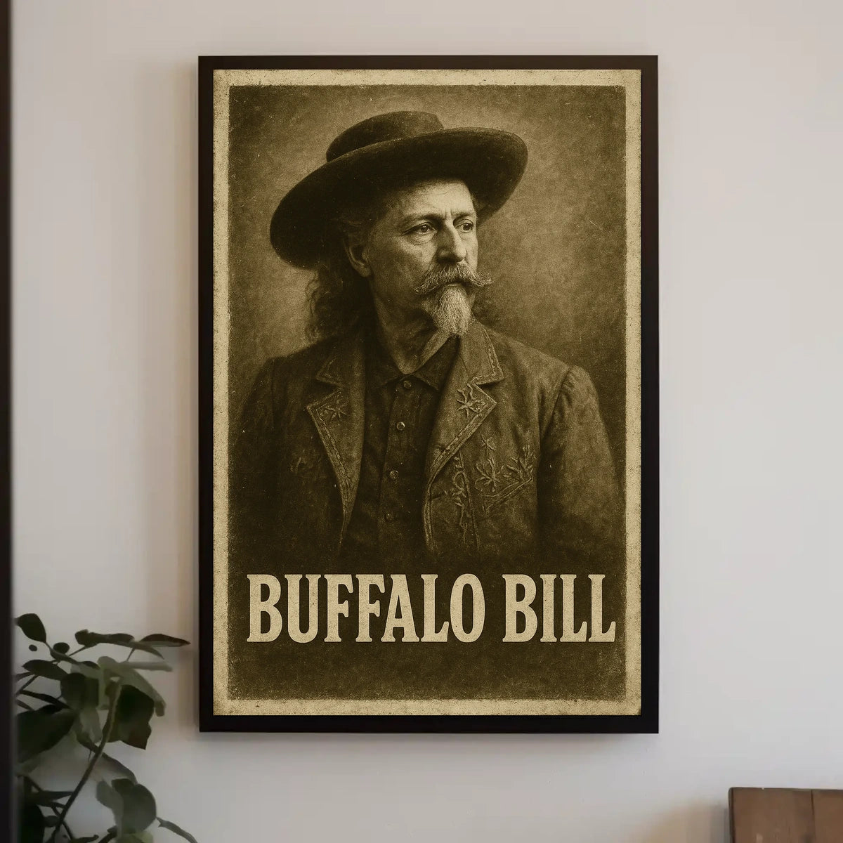 Buffalo Bill Iconic American Old West Cultural Heritage Poster