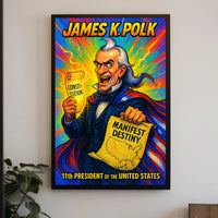 James K. Polk 11th President Poster PosterGoat