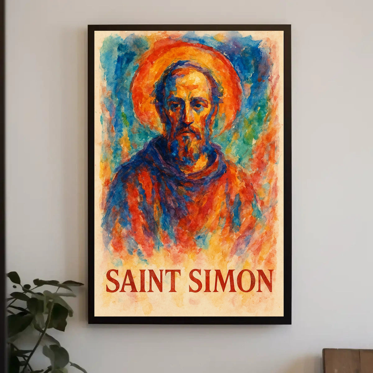 Saint Simon Poster
