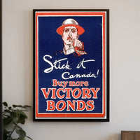 Victory Bonds Vintage Propaganda Poster
