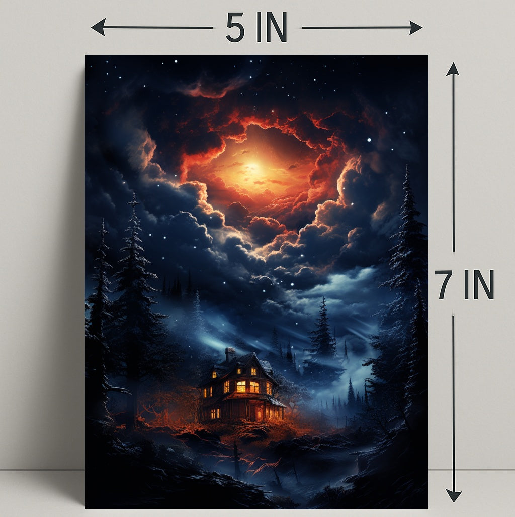 Enchanted Nightscape Poster