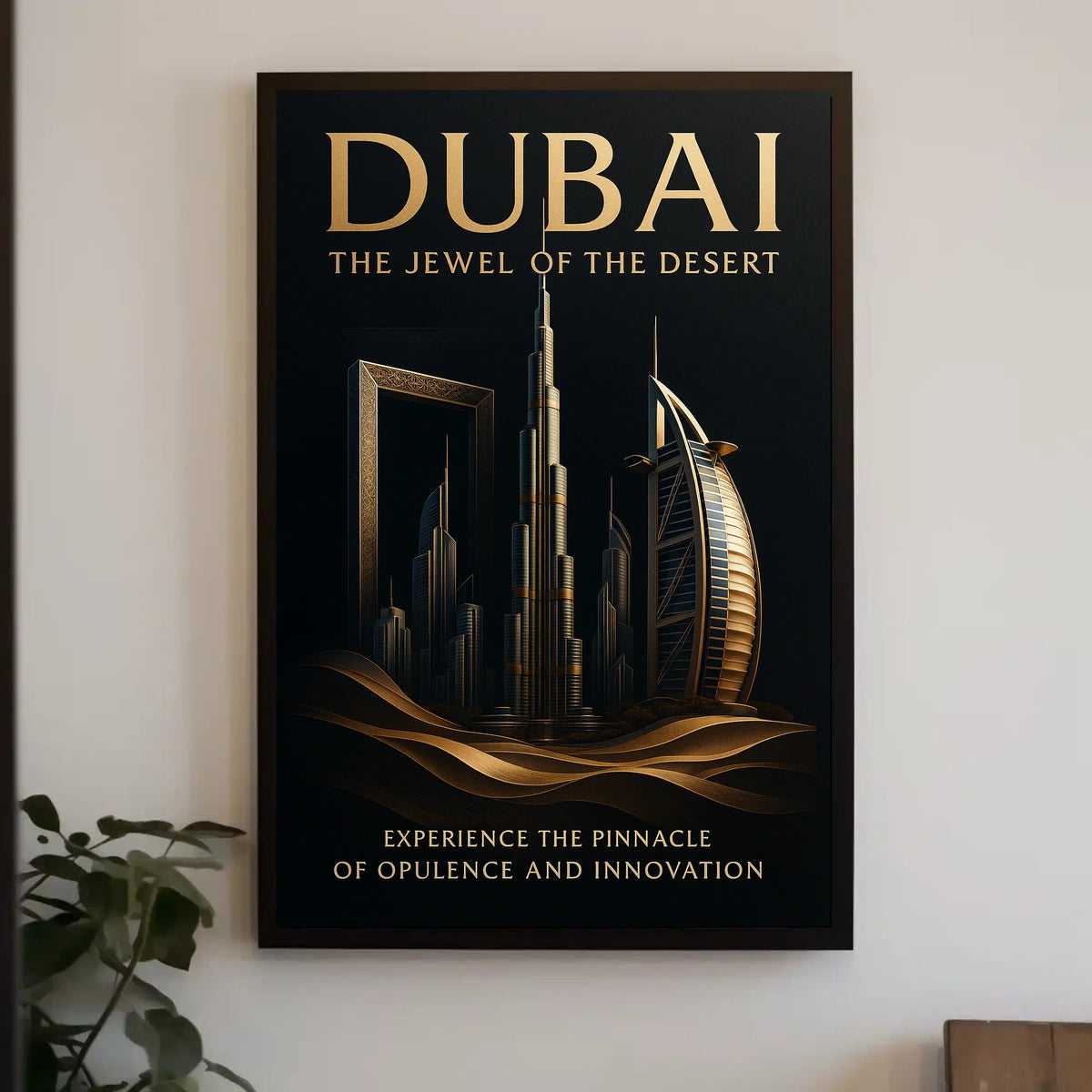 Dubai The Jewel of the Desert Description Discover the Poster