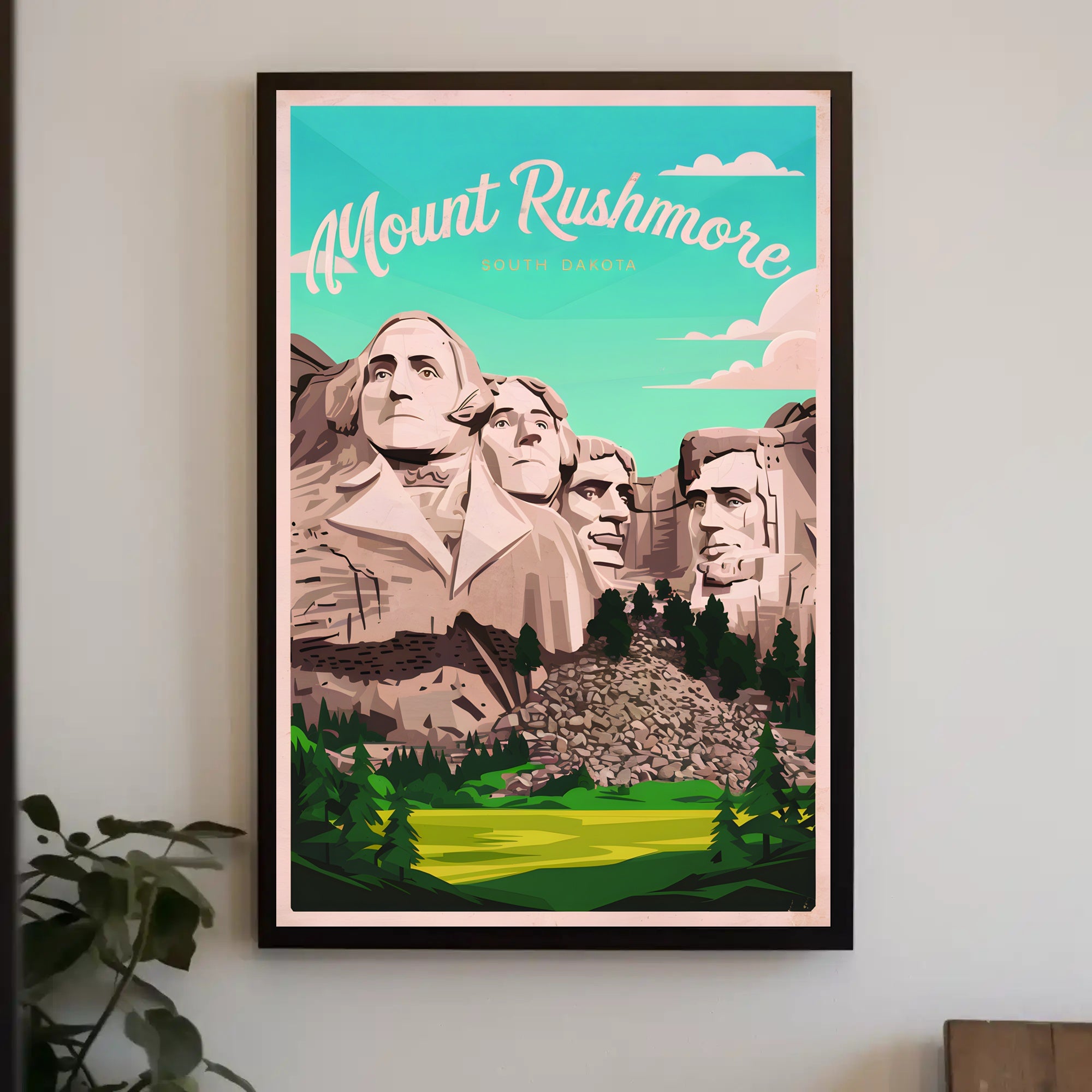 Mount Rushmore Poster