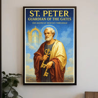 St. Peter - Guardian of the Gates Poster PosterGoat