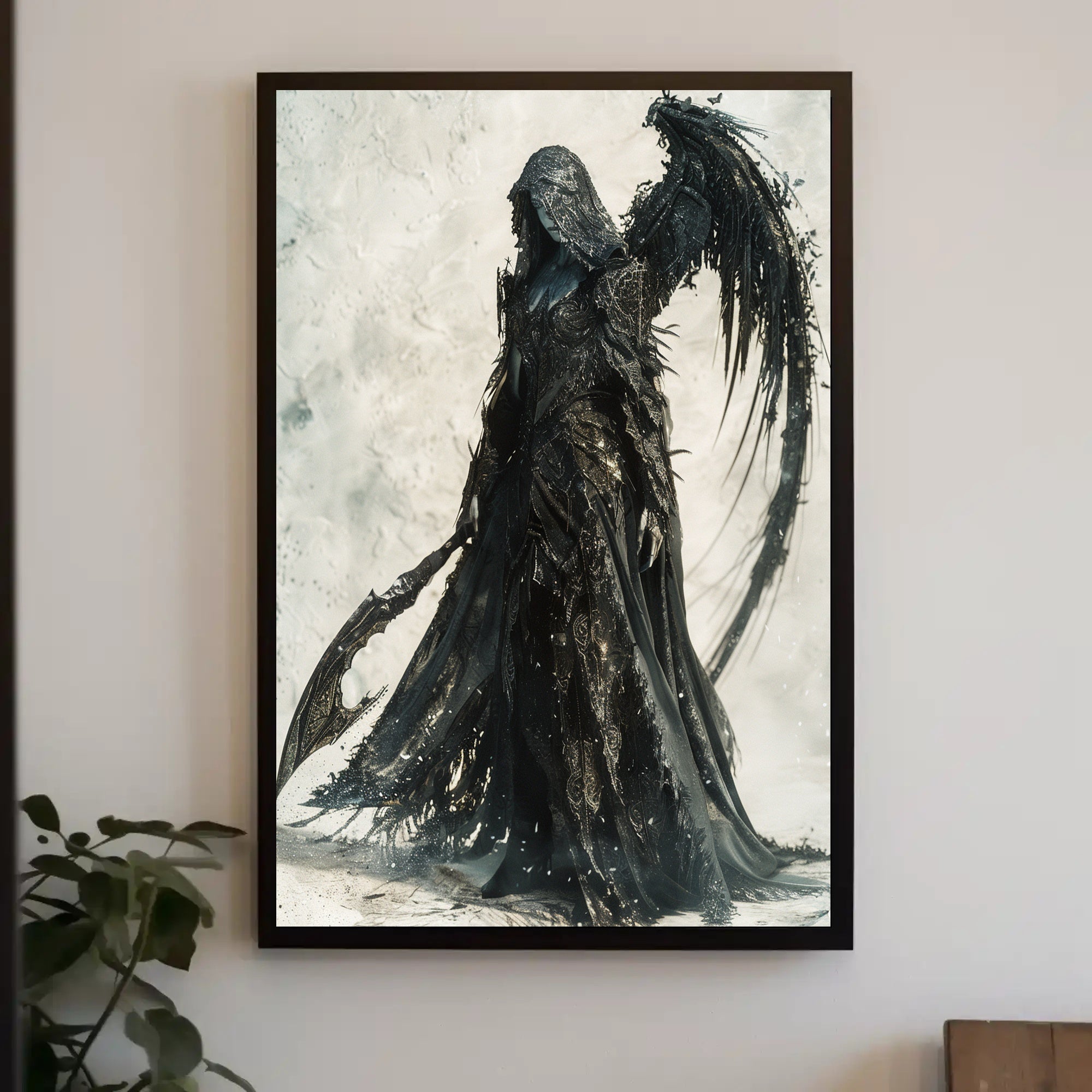 Dark Mythical Figure Fantasy or Mythology Poster PosterGoat