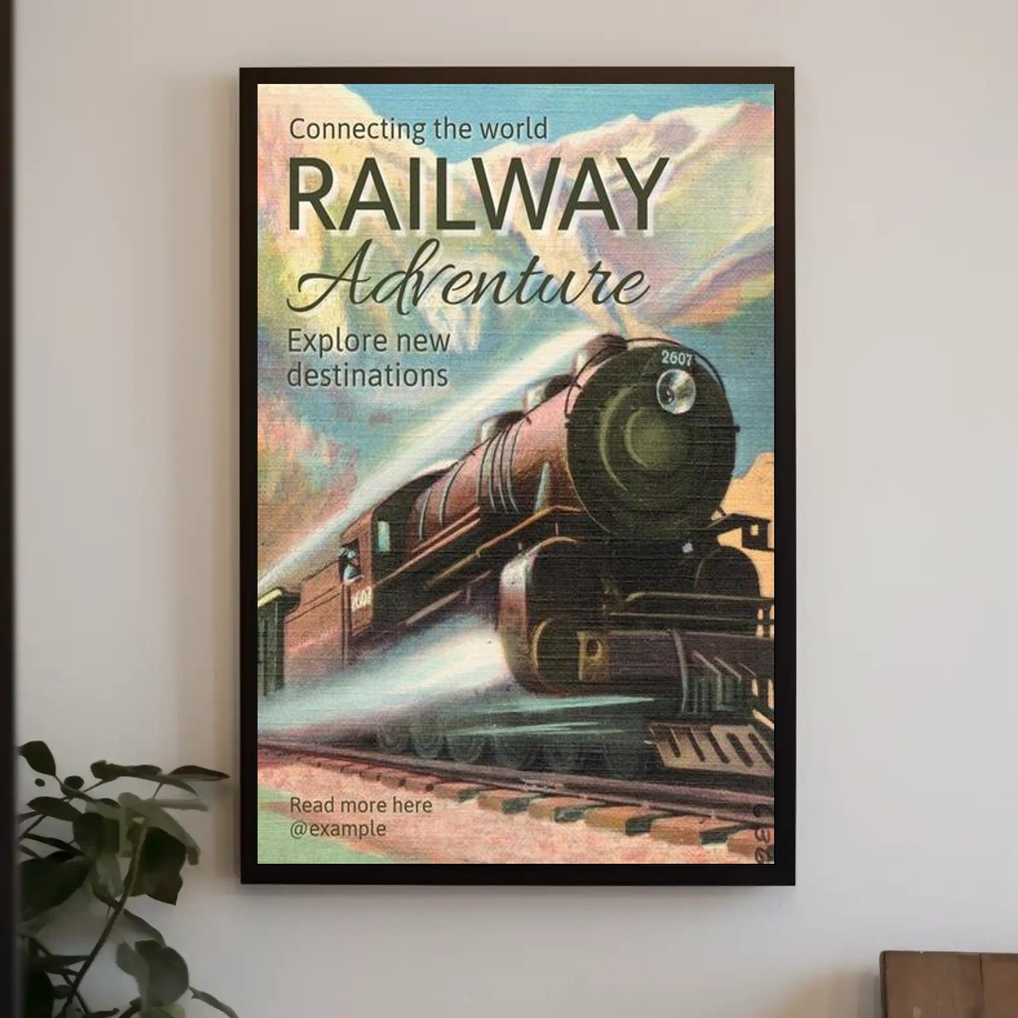 Railway Adventure Poster