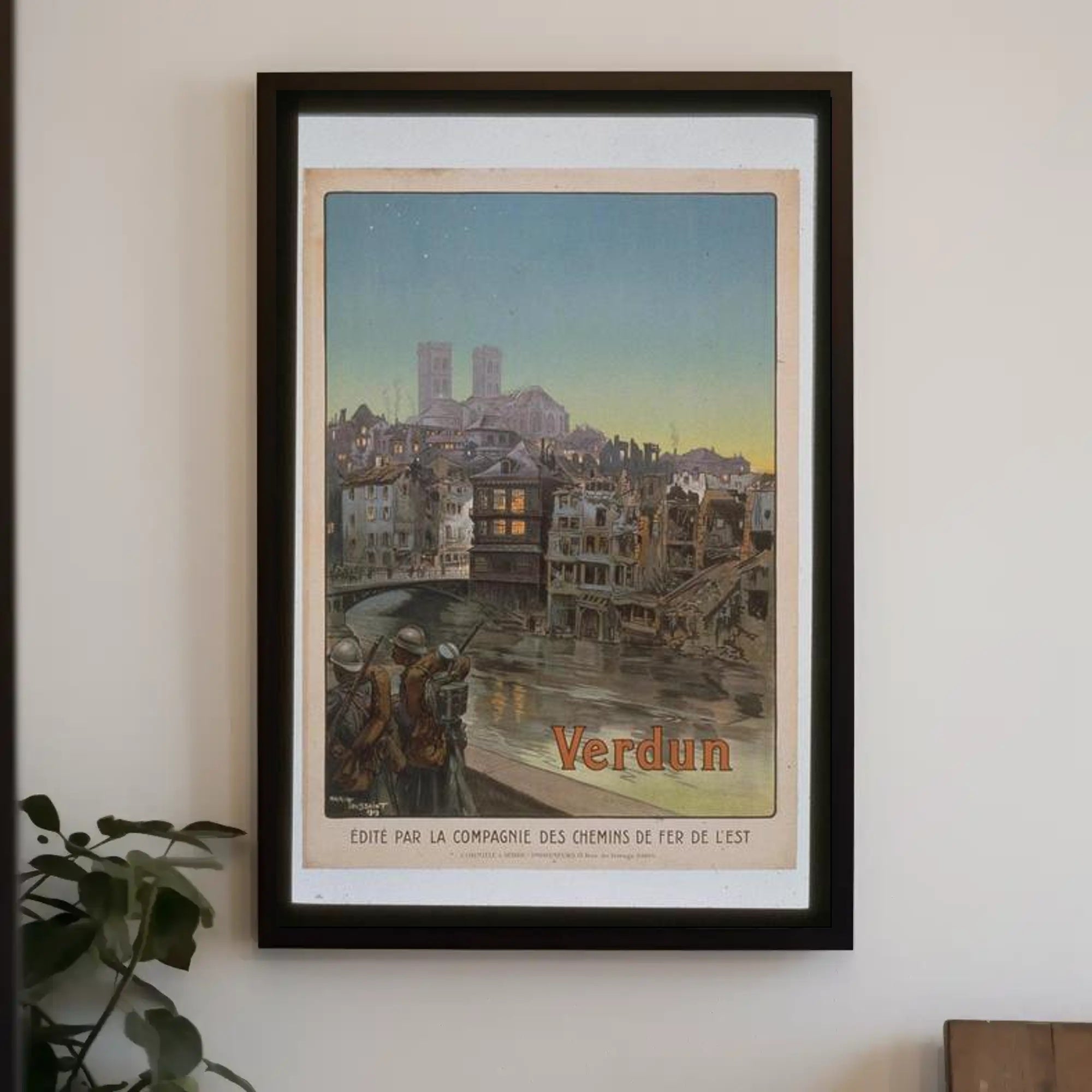 Verdun: A Historic Cityscape Poster PosterGoat