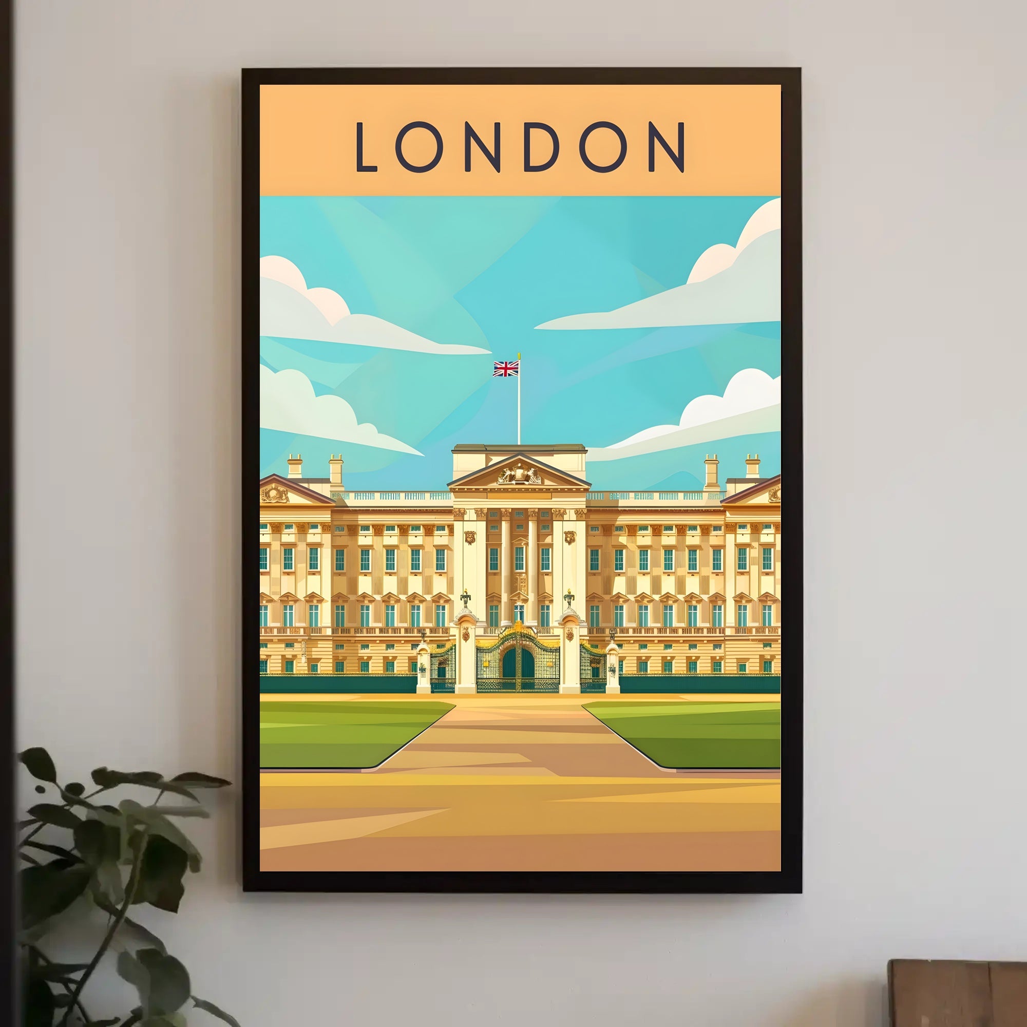 Iconic London Landmark Poster