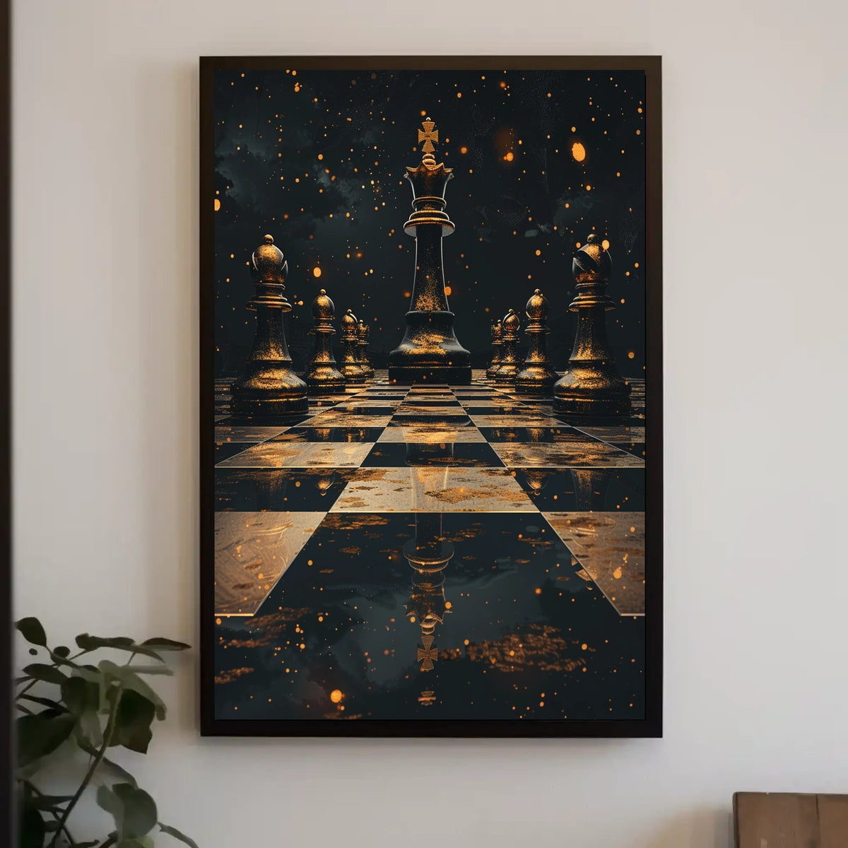 Chess In The Cosmos Poster