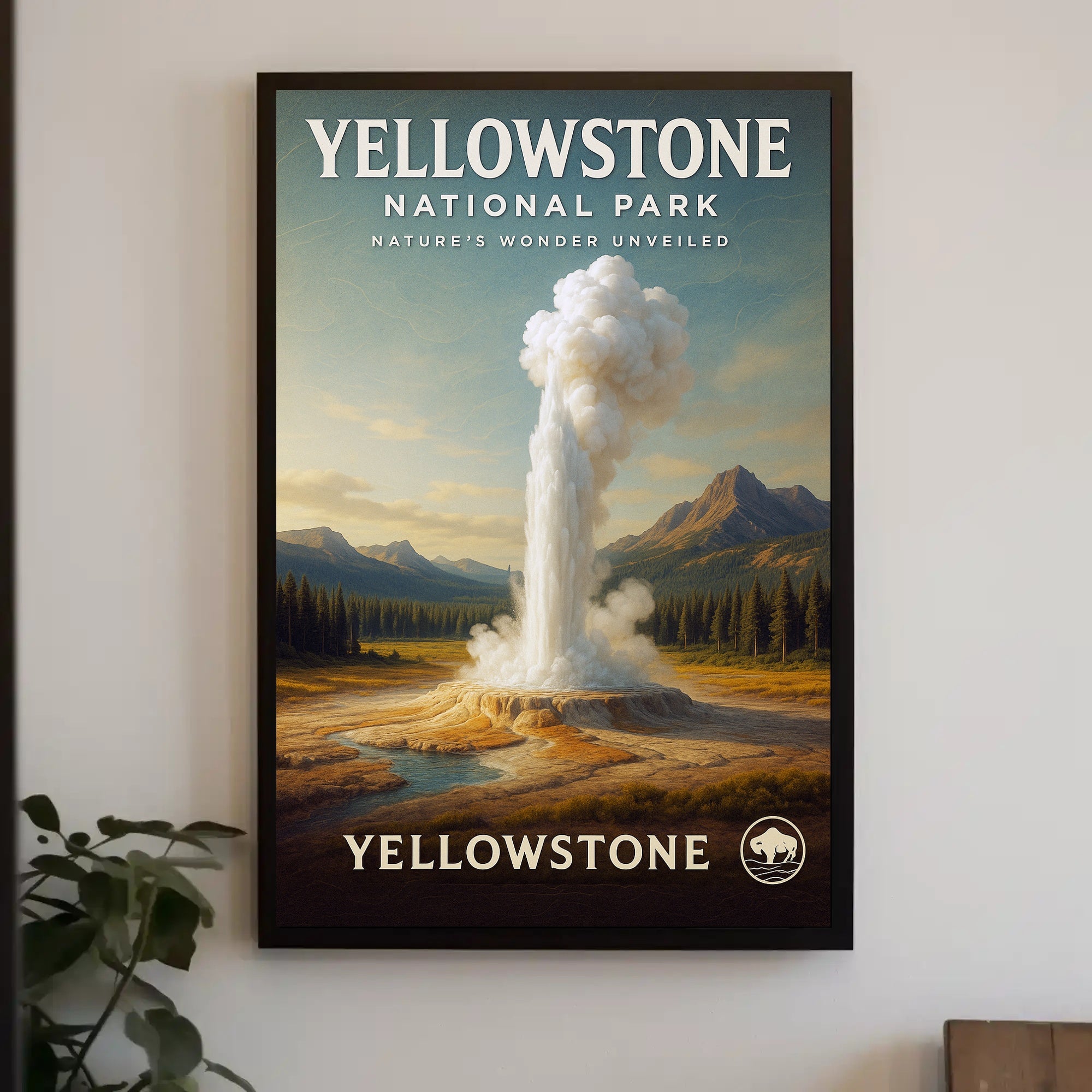 Yellowstone National Park Poster PosterGoat