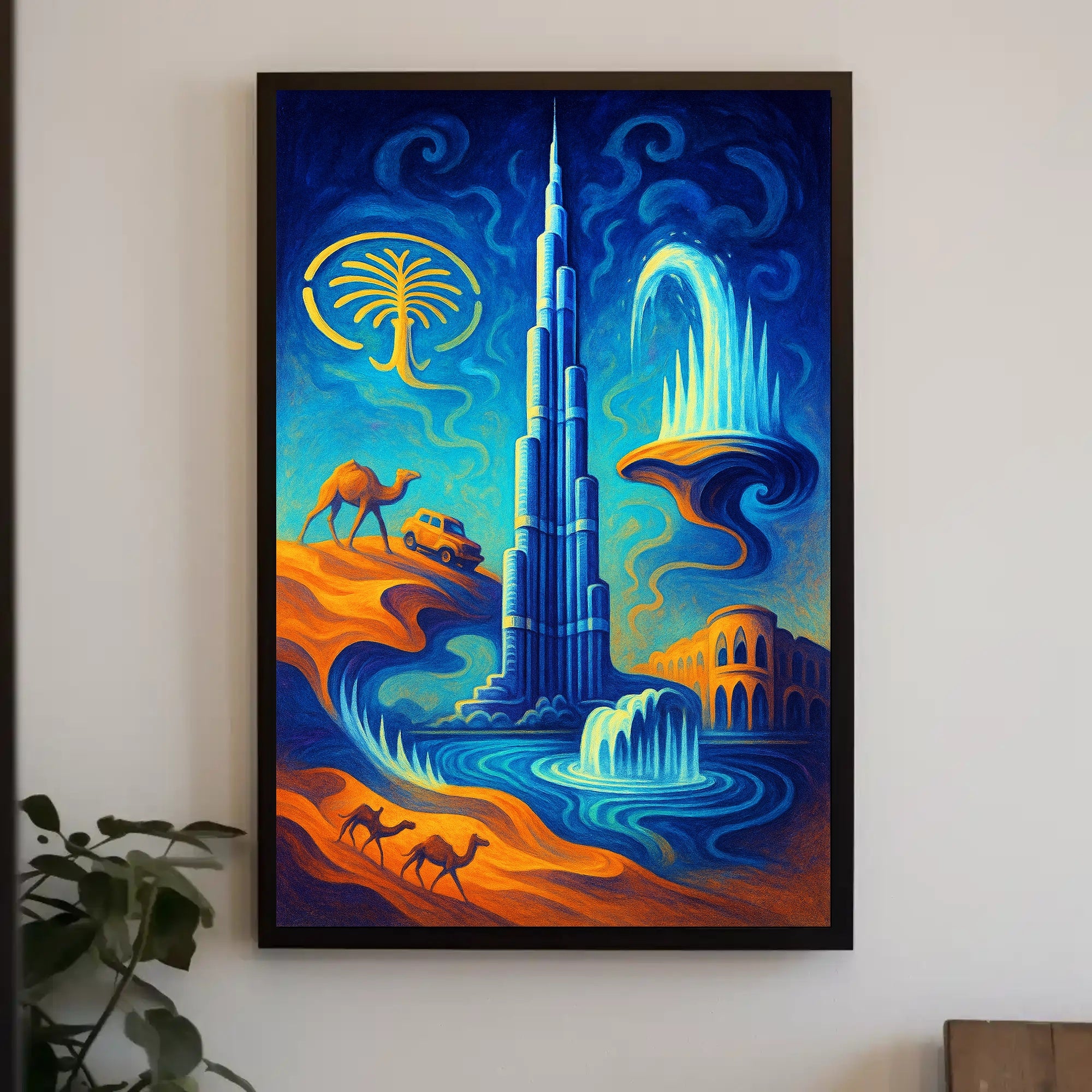 Dreamscape of Dubai Poster