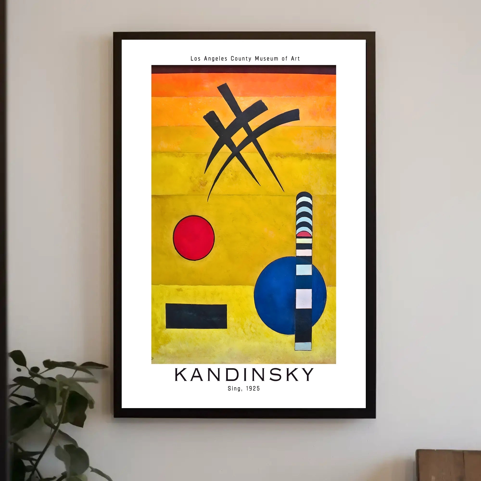 Kandinsky at LACMA Poster