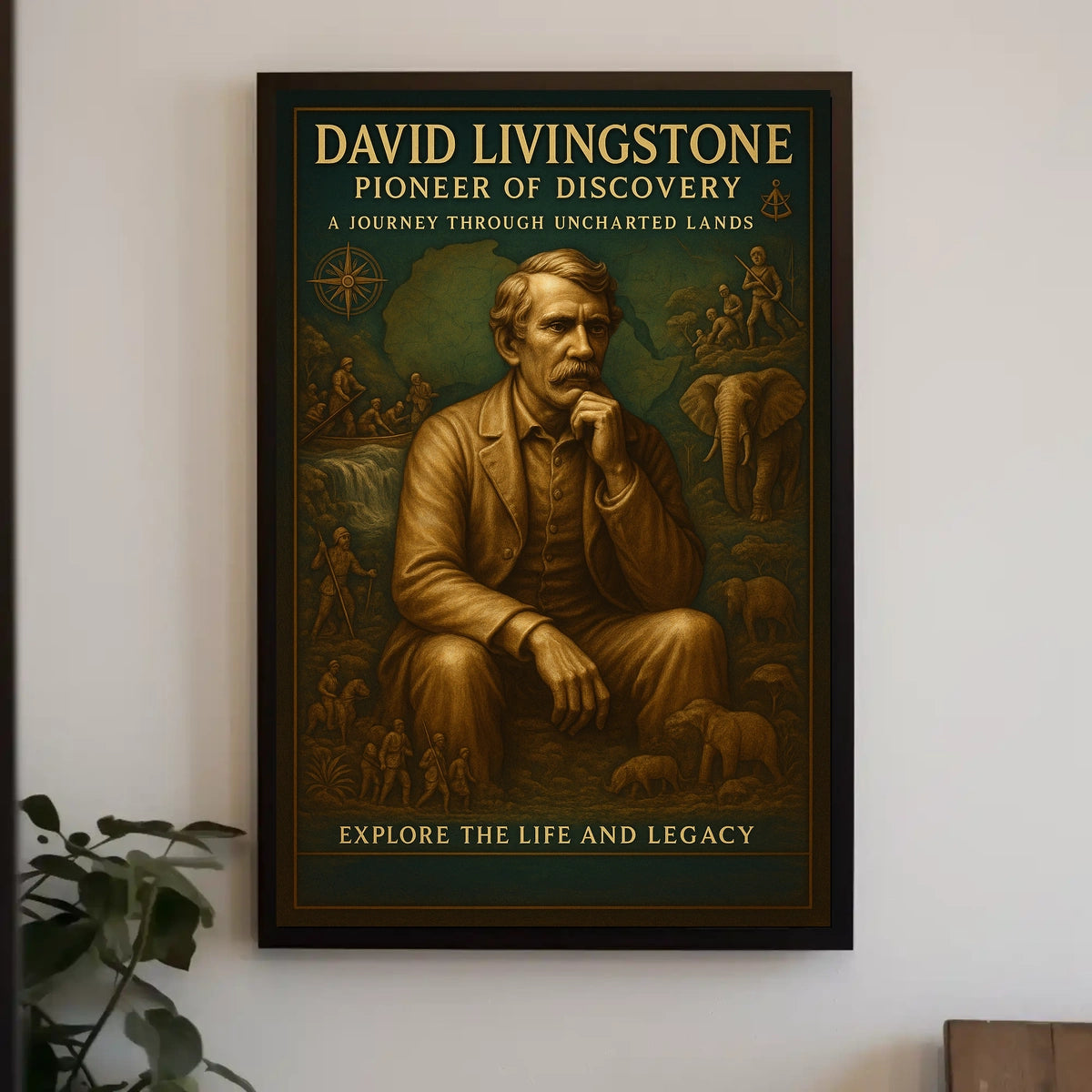 David Livingstone Pioneer of Discovery Poster