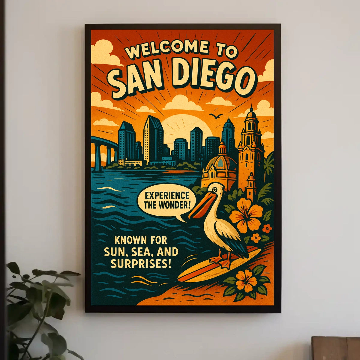 Welcome To San Diego Poster