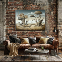 Surreal Fantastical Landscape Artistic Poster
