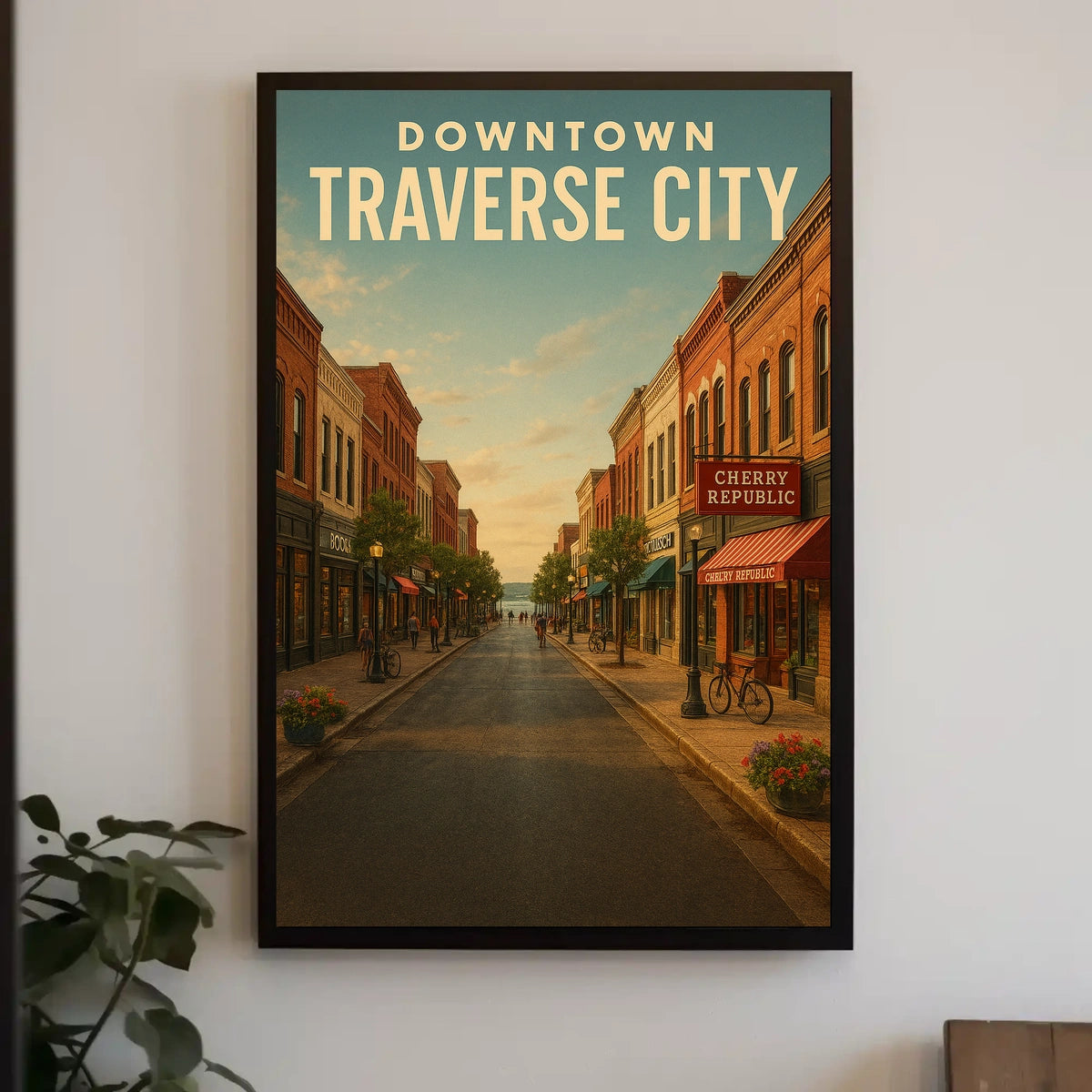 Downtown Traverse City Poster