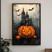 Haunted Halloween Night Poster