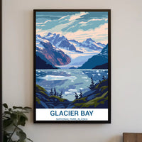Glacier Bay Serenity National Park Poster