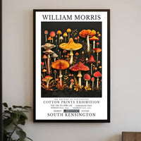 William Morris Cotton Prints Exhibition Poster