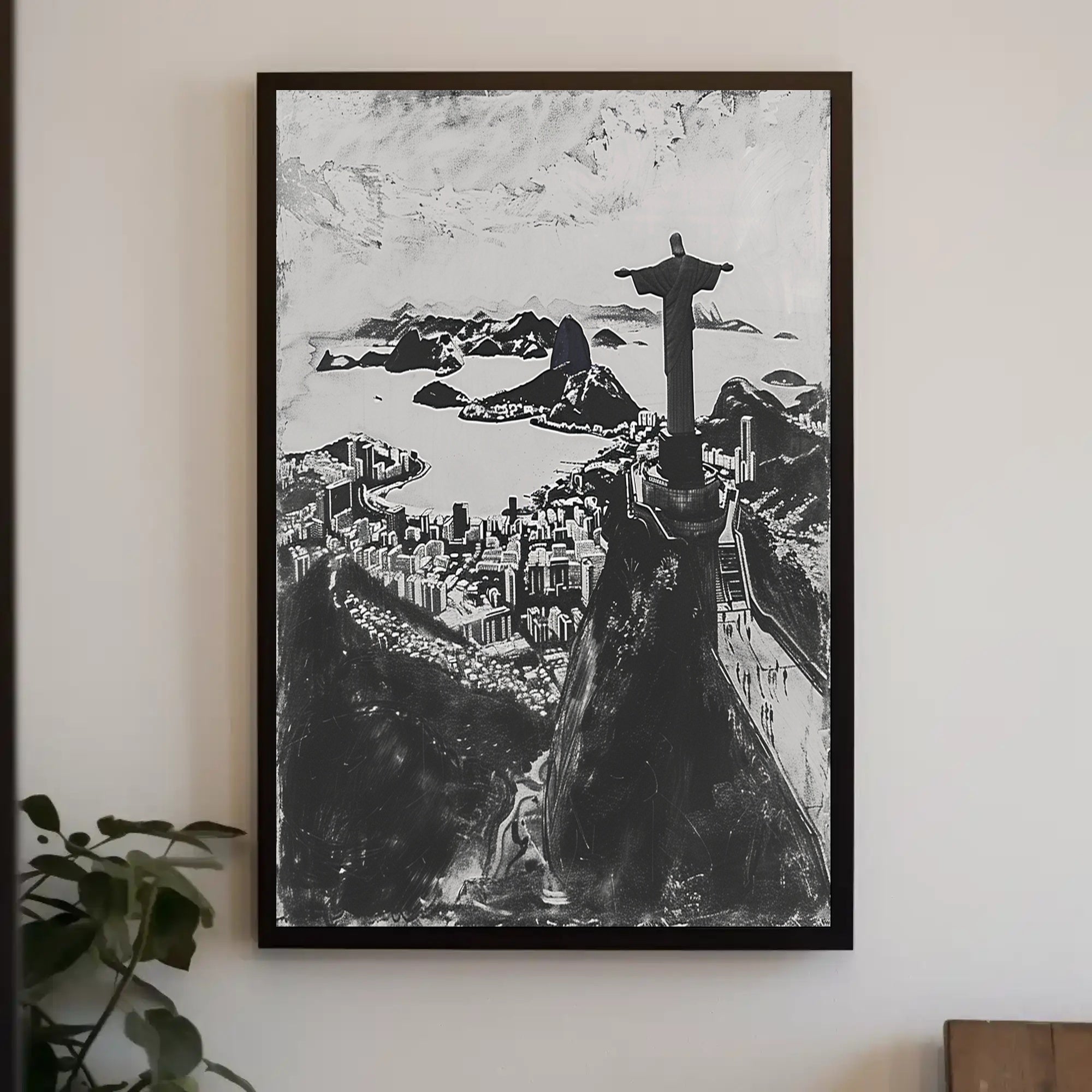 Christ The Redeemer Over Rio Poster