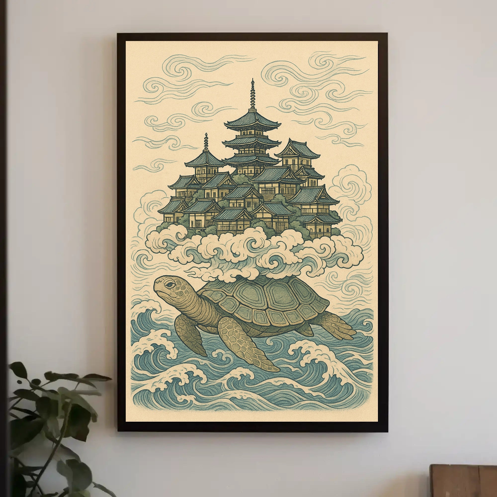 Harmony Under Ancient Skies: Fantasy or Mythology Poster