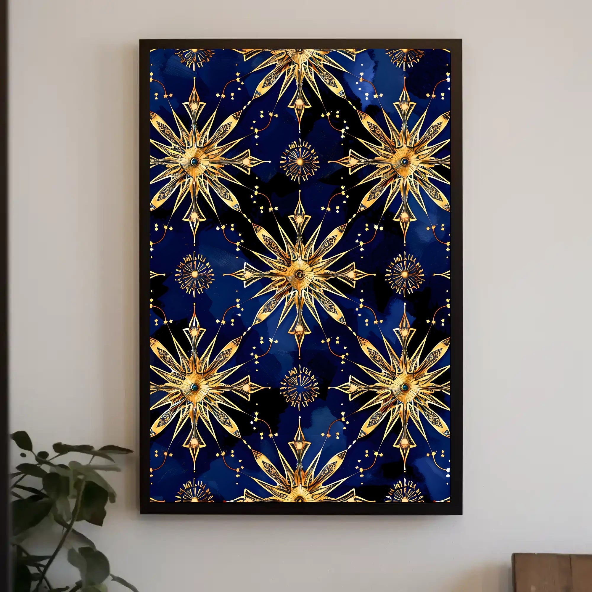 Celestial Elegance Art Print: Space or Astronomy Poster