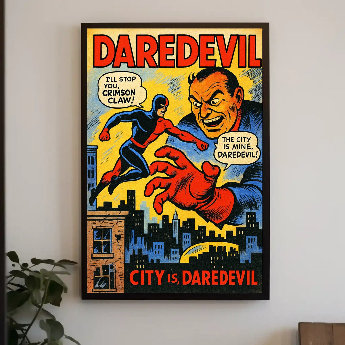 Daredevil Showdown Poster