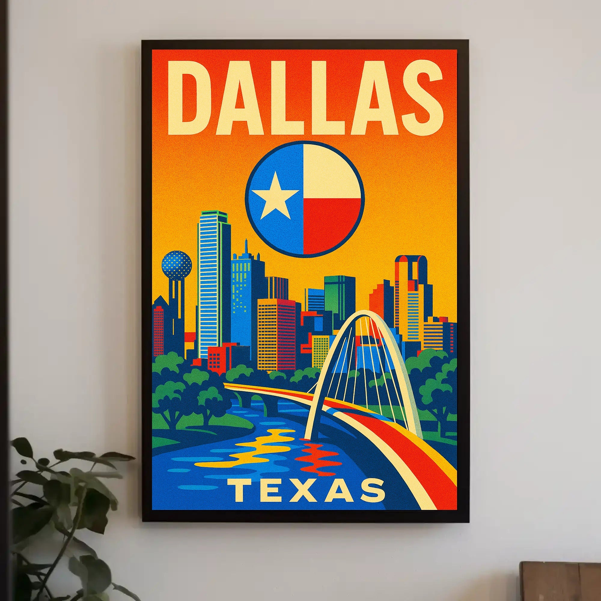 Dallas, Texas Poster PosterGoat