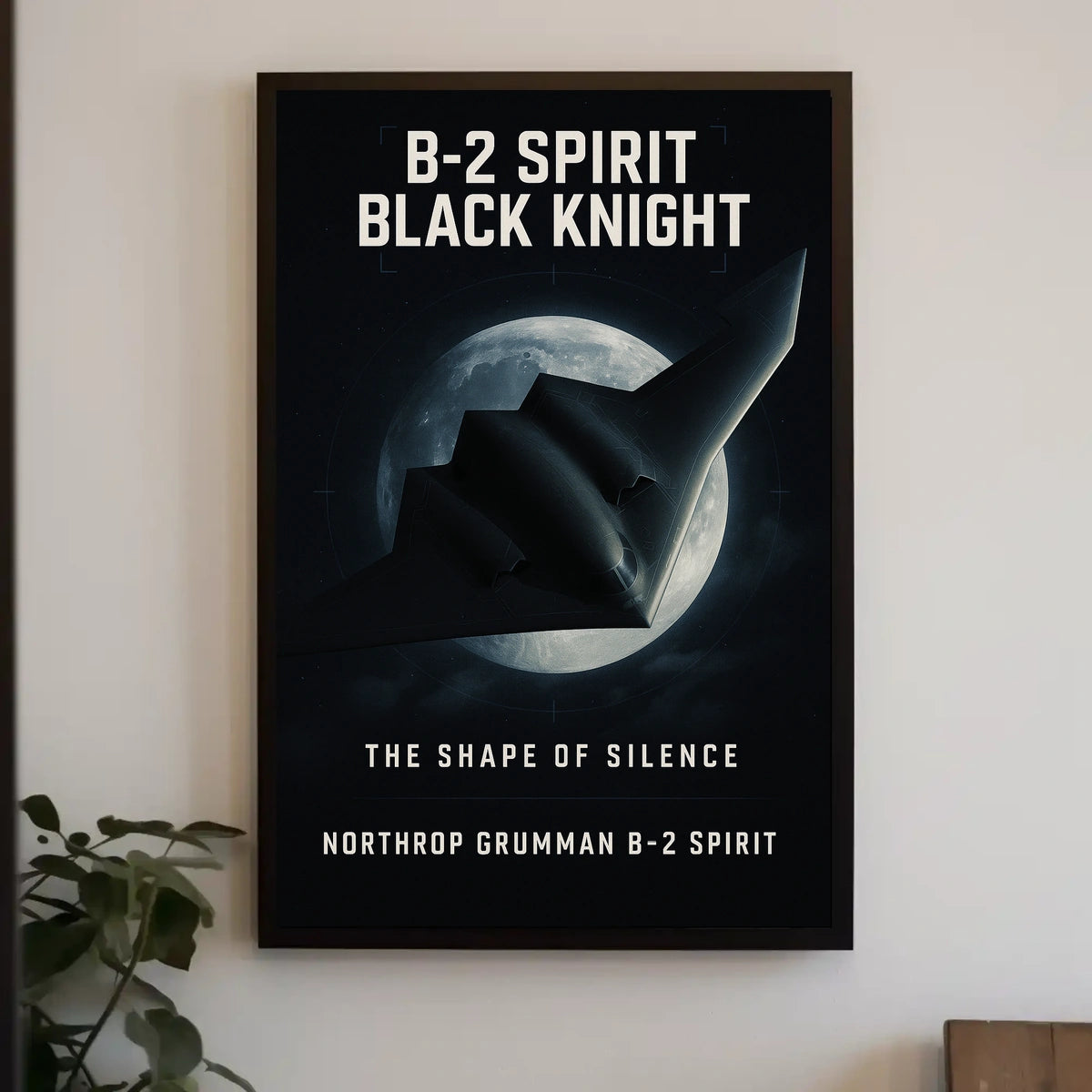 B-2 Spirit Black Knight Poster