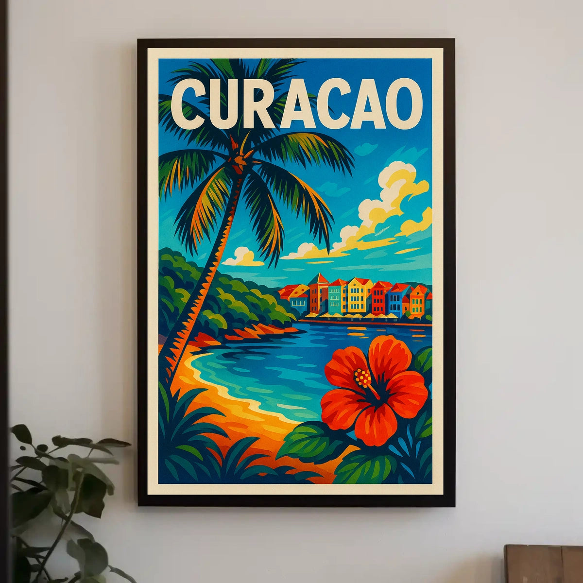 Curacao Island Paradise Poster