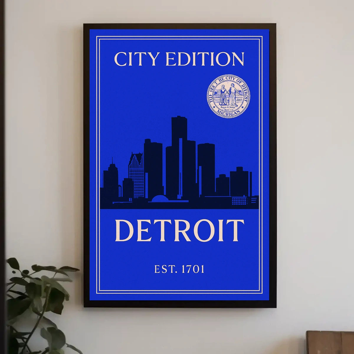 Detroit City Edition Poster