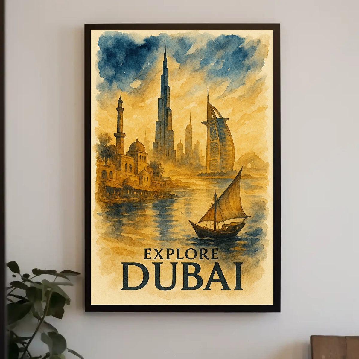 Discover the Wonders of Dubai Poster