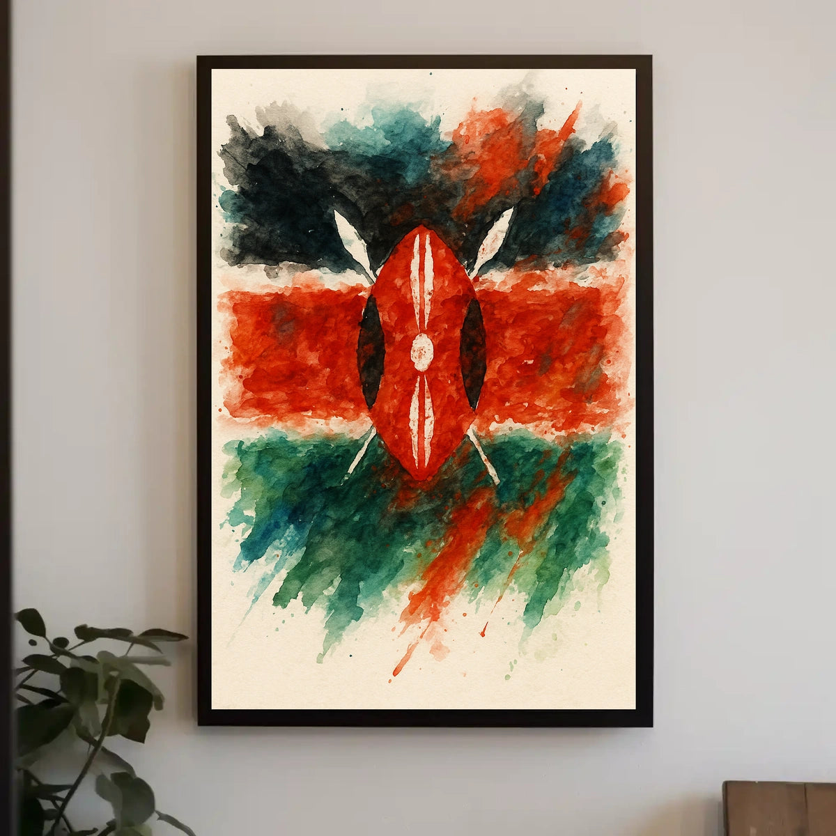 Colors of Kenya Poster