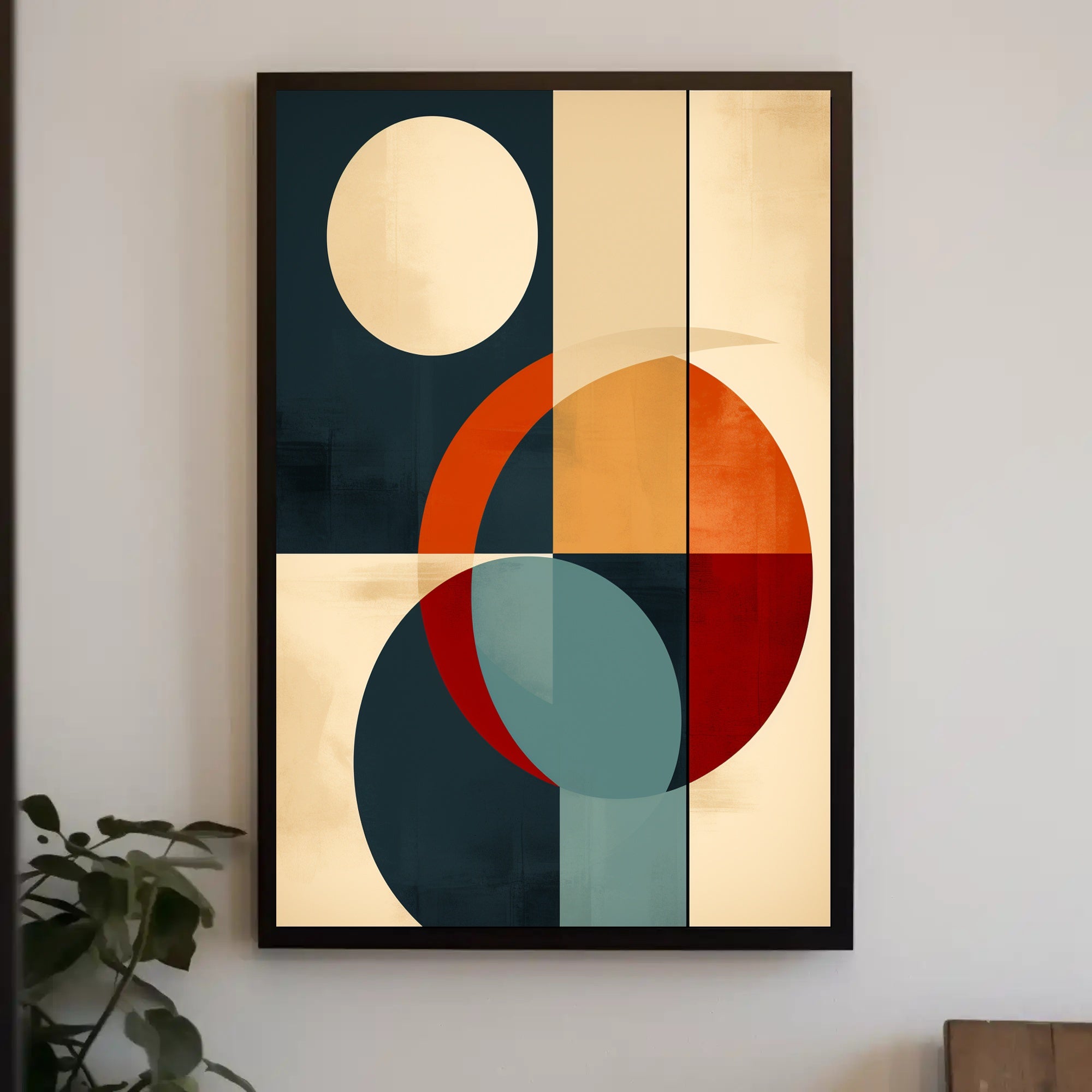 Geometric Harmony Poster
