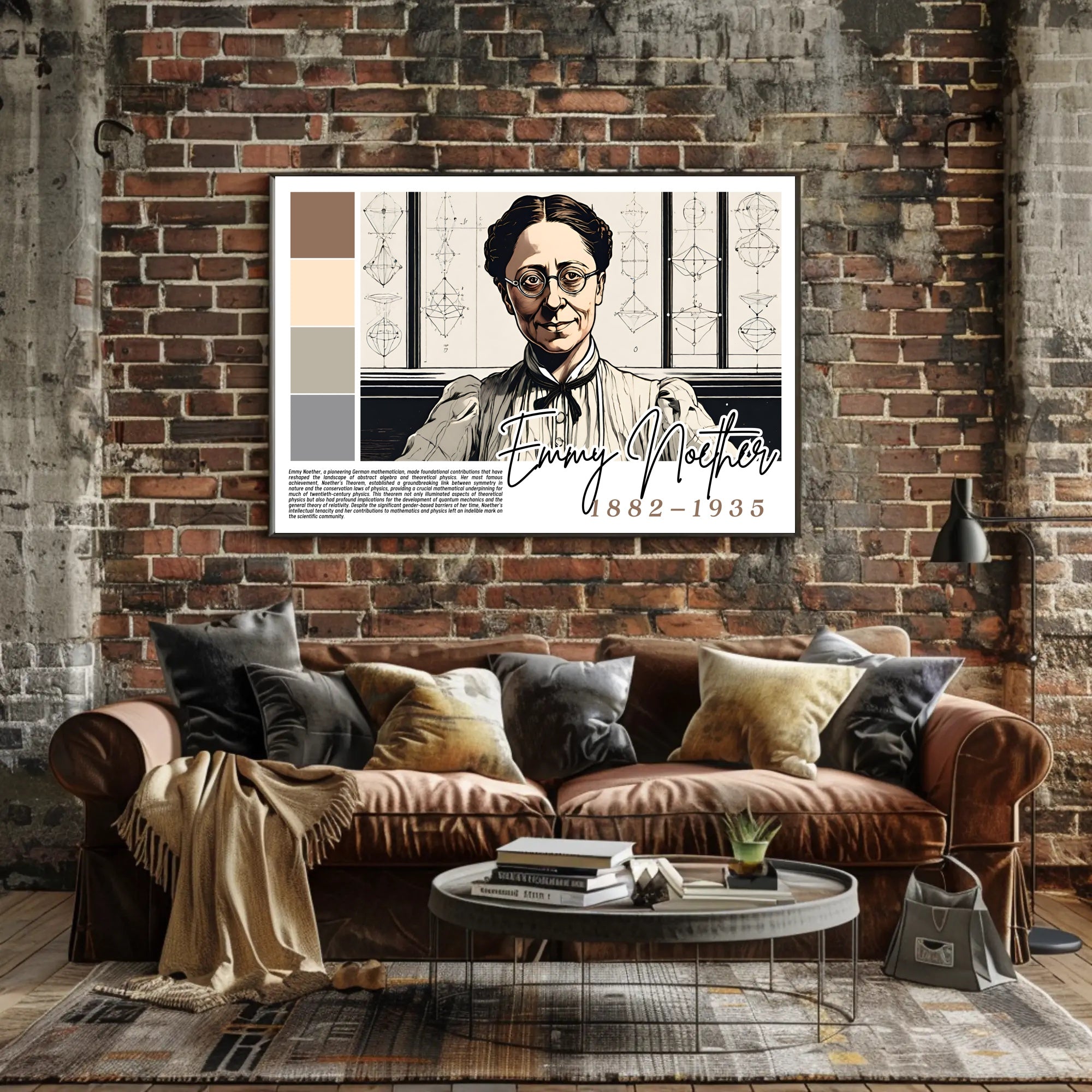 Emmy Noether: A Legacy in Mathematics and Physics Poster