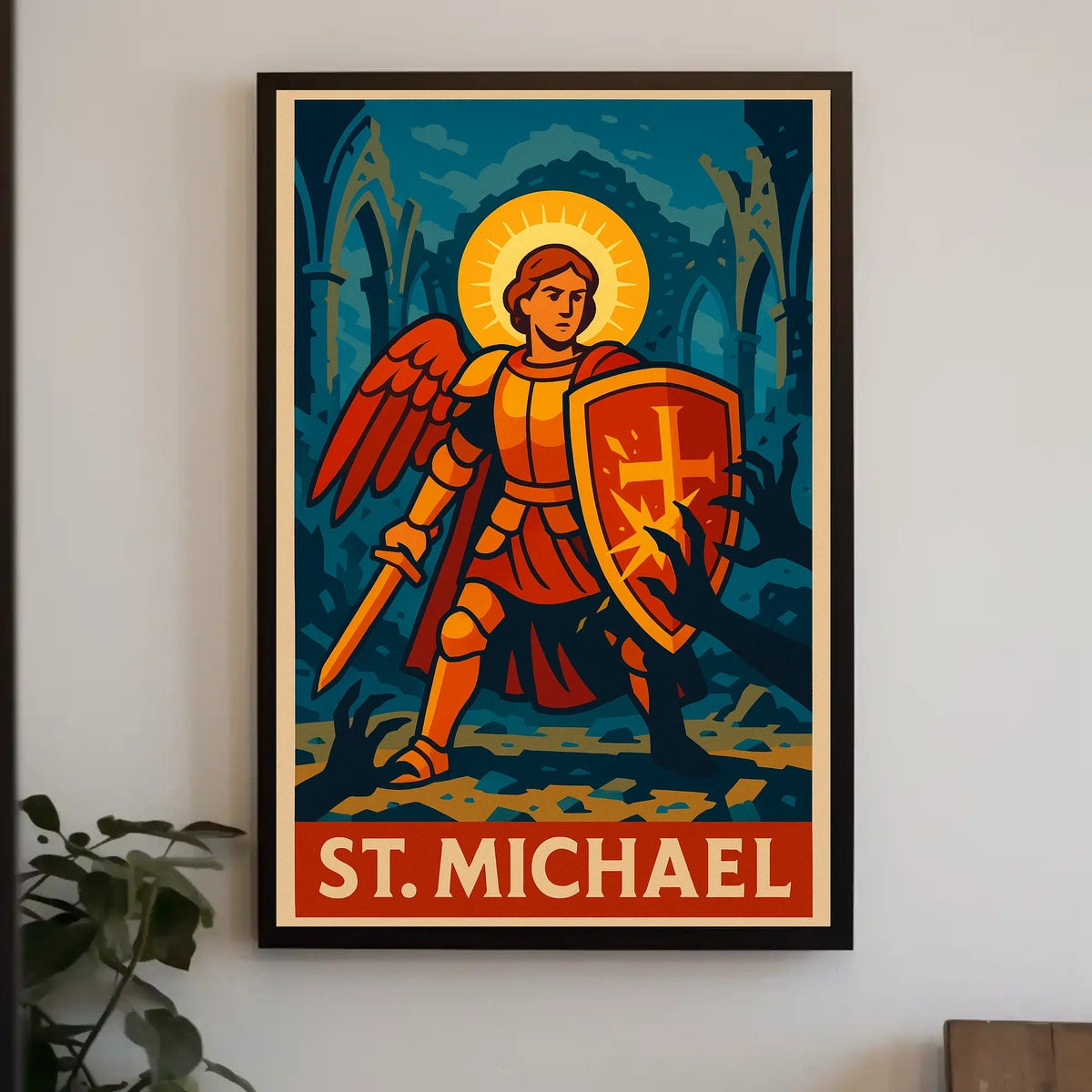 St. Michael The Archangel Poster