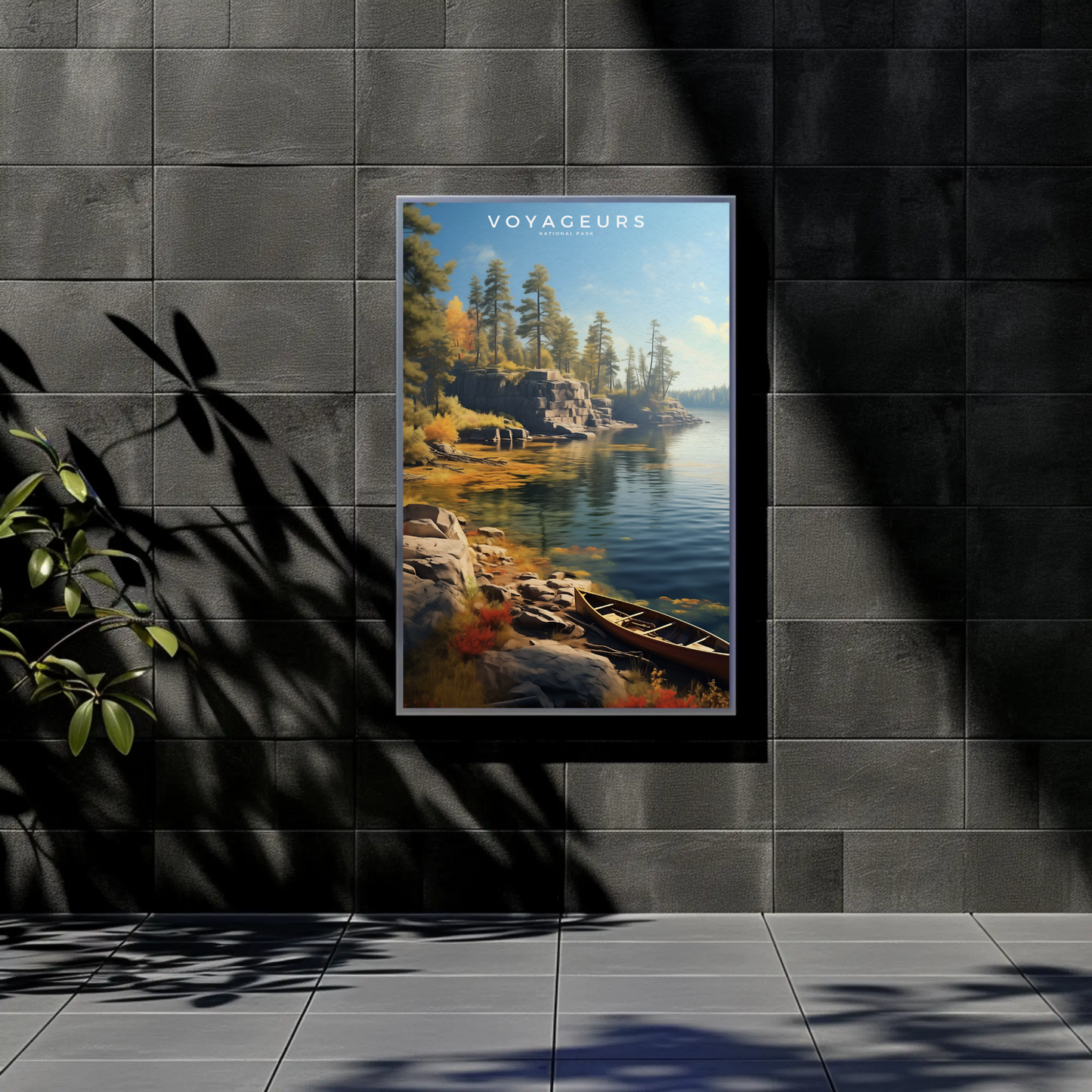 Voyageurs National Park Poster