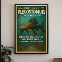 The Armored Cleaner Plecostomus Poster