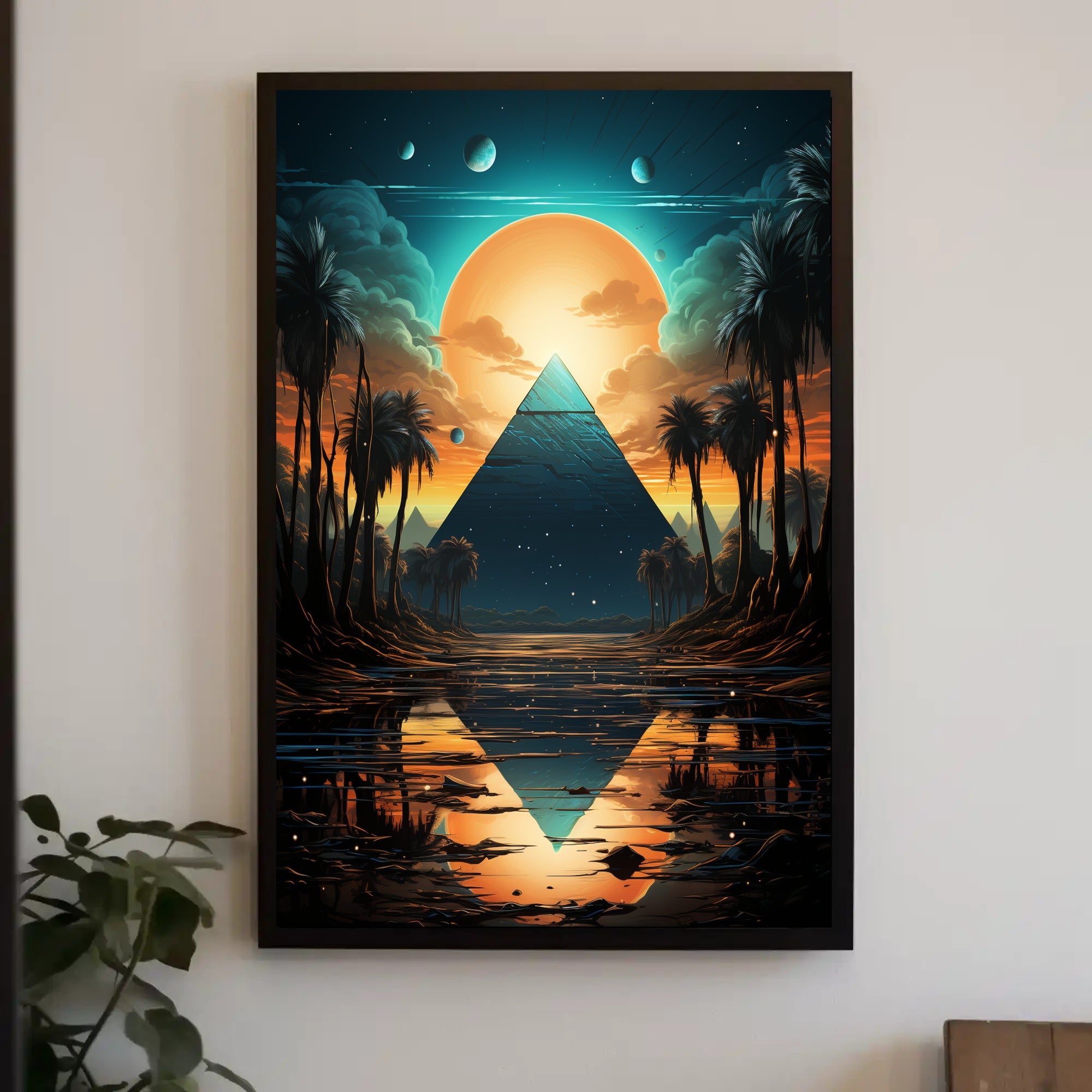 Celestial Reflections Poster