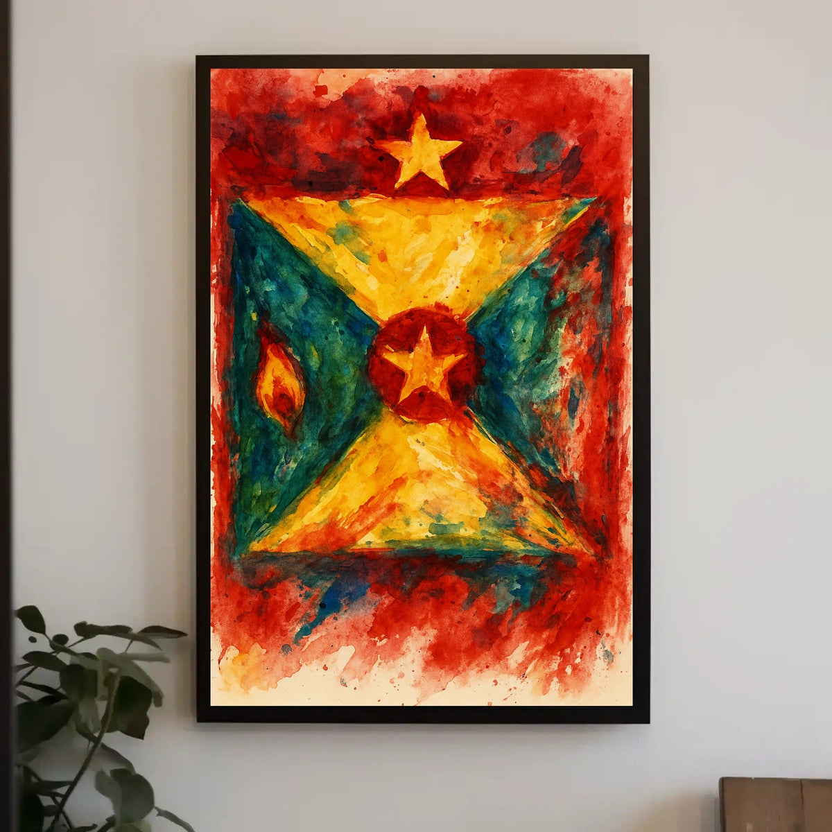 Vibrant Expression Poster