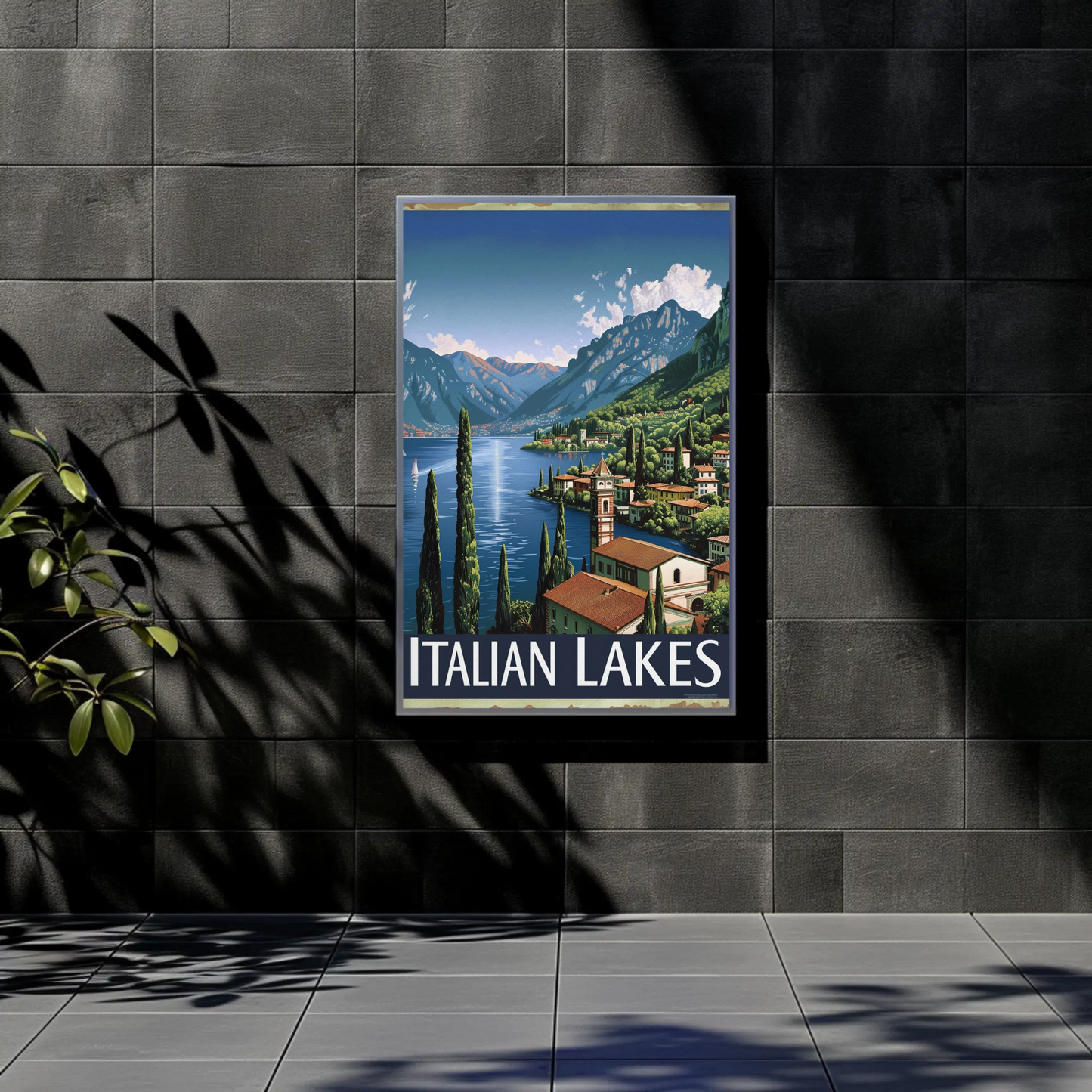 Italian Lakes Landscape