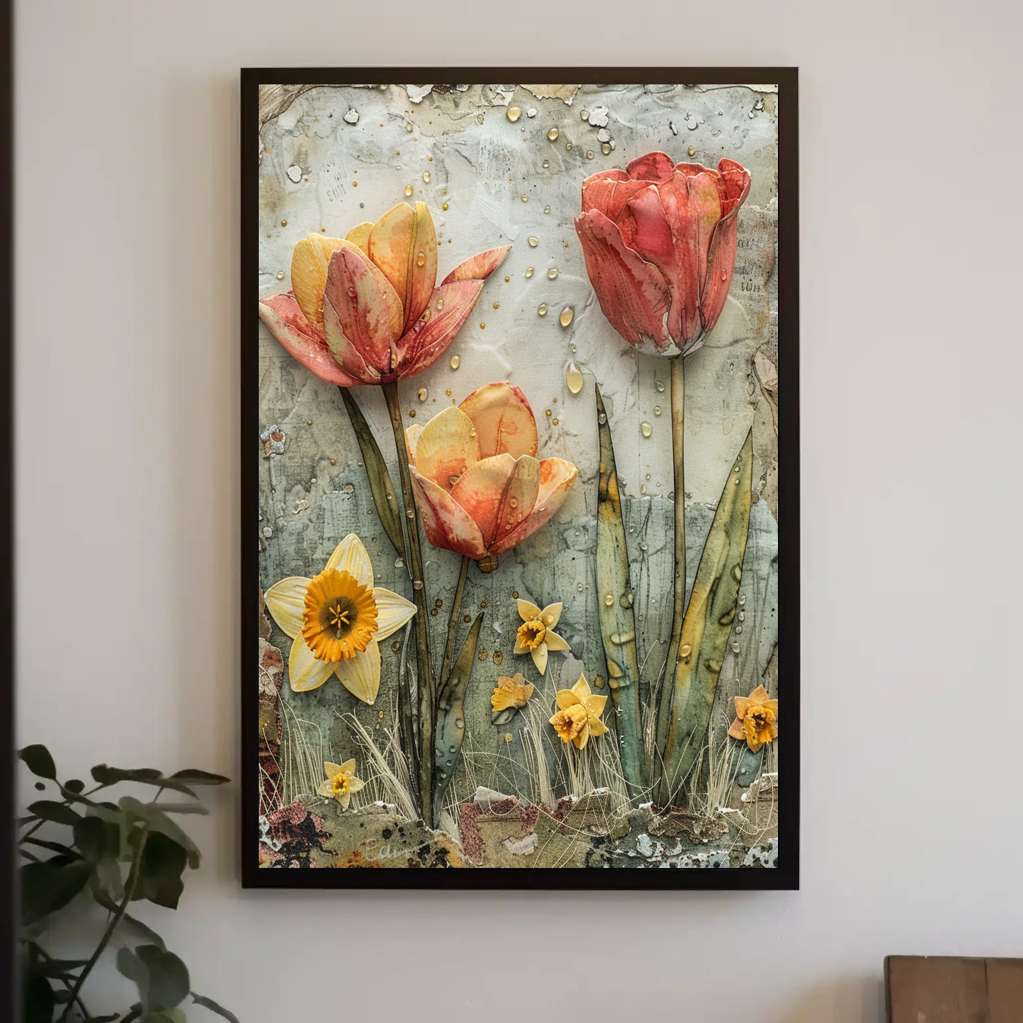 Epic Dragon Battle: Medieval Fantasy Art Poster PosterGoat