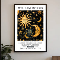 William Morris Cotton Prints Exhibition Poster