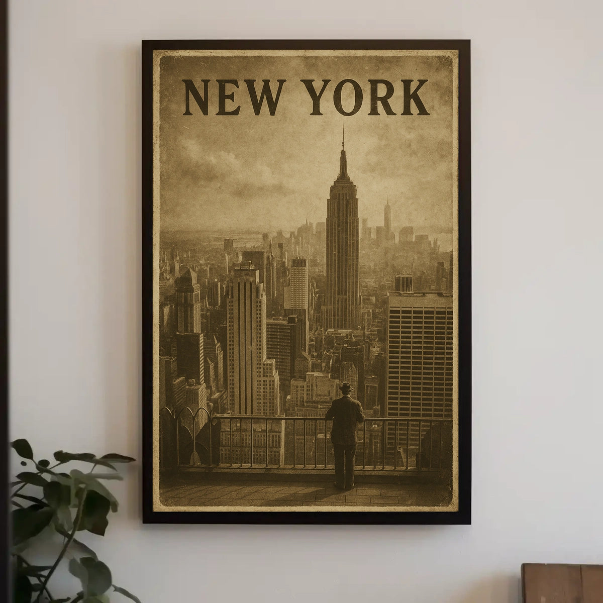 New York Cityscape Poster