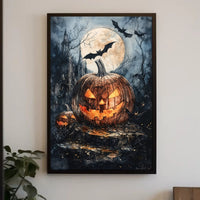 Haunted Halloween Night Poster